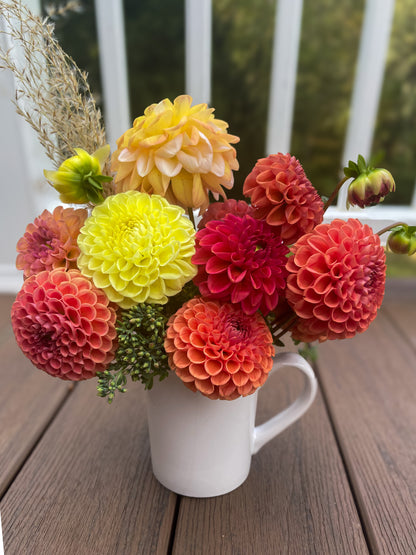 2026 MONTHLY Summer Flower Subscription (3 Bouquets)