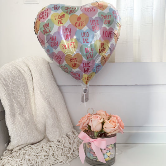Candy Hearts Bouquet