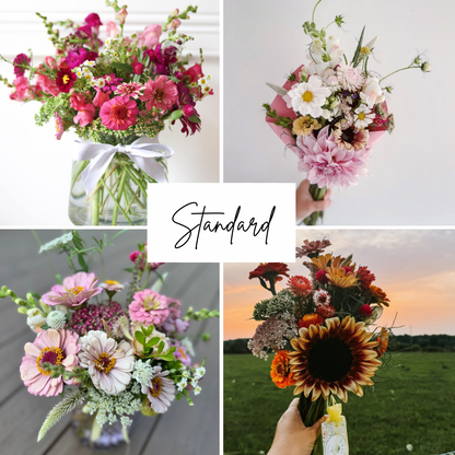 2026 MONTHLY Summer Flower Subscription (3 Bouquets)