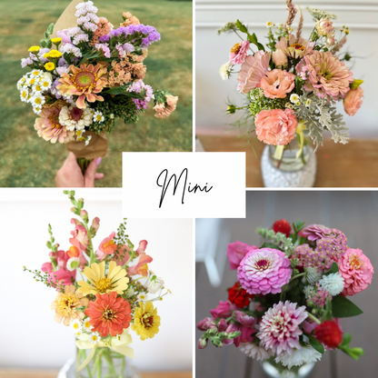 2026 MONTHLY Summer Flower Subscription (3 Bouquets)