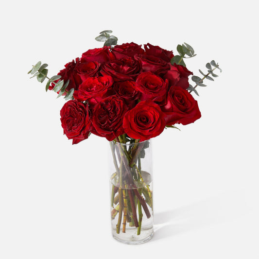 Classic Red Roses  - Wrapped or Vase Arrangements